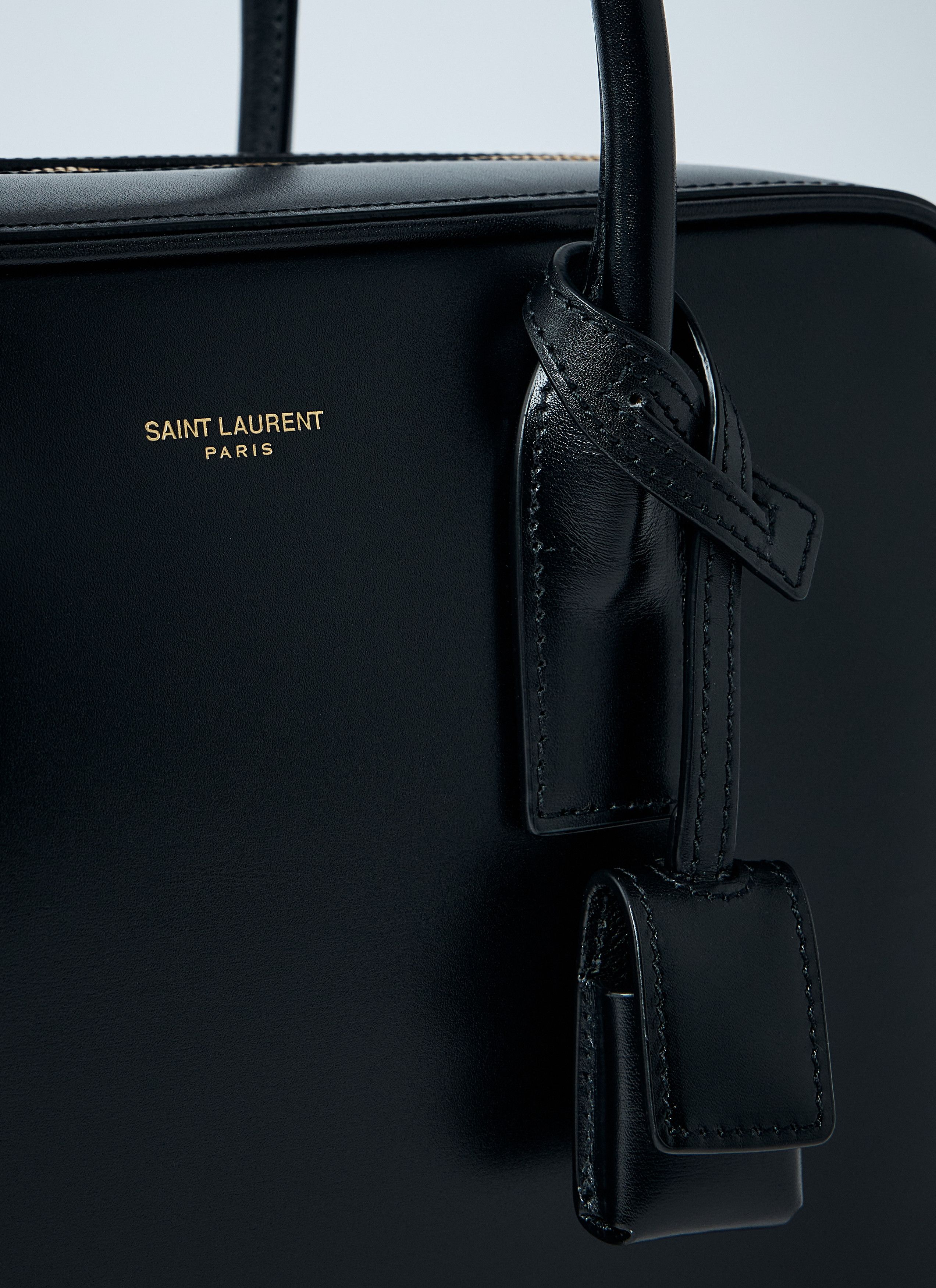 Saint Laurent Paris Small Sac De Jour Box Handbag Size ONE SIZE - 3 Thumbnail