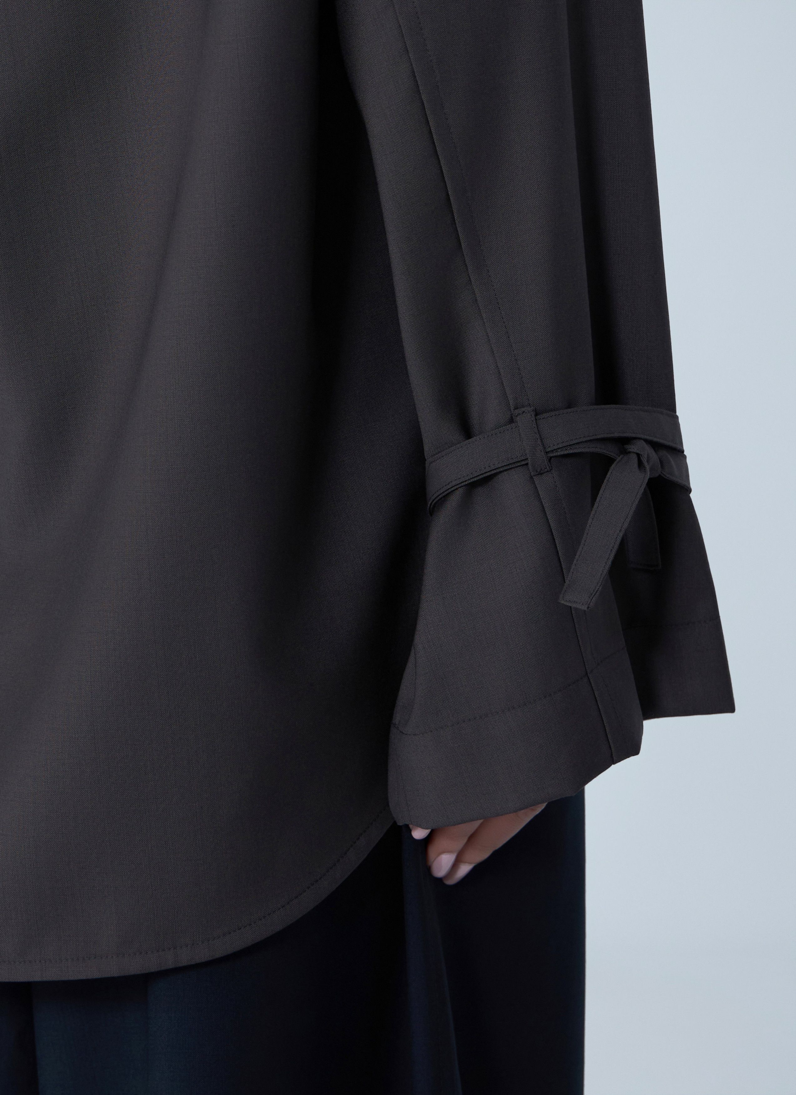 Toteme Tie-Cuff Shirt Size M / US 6-8 / IT 42-44 - 6 Thumbnail