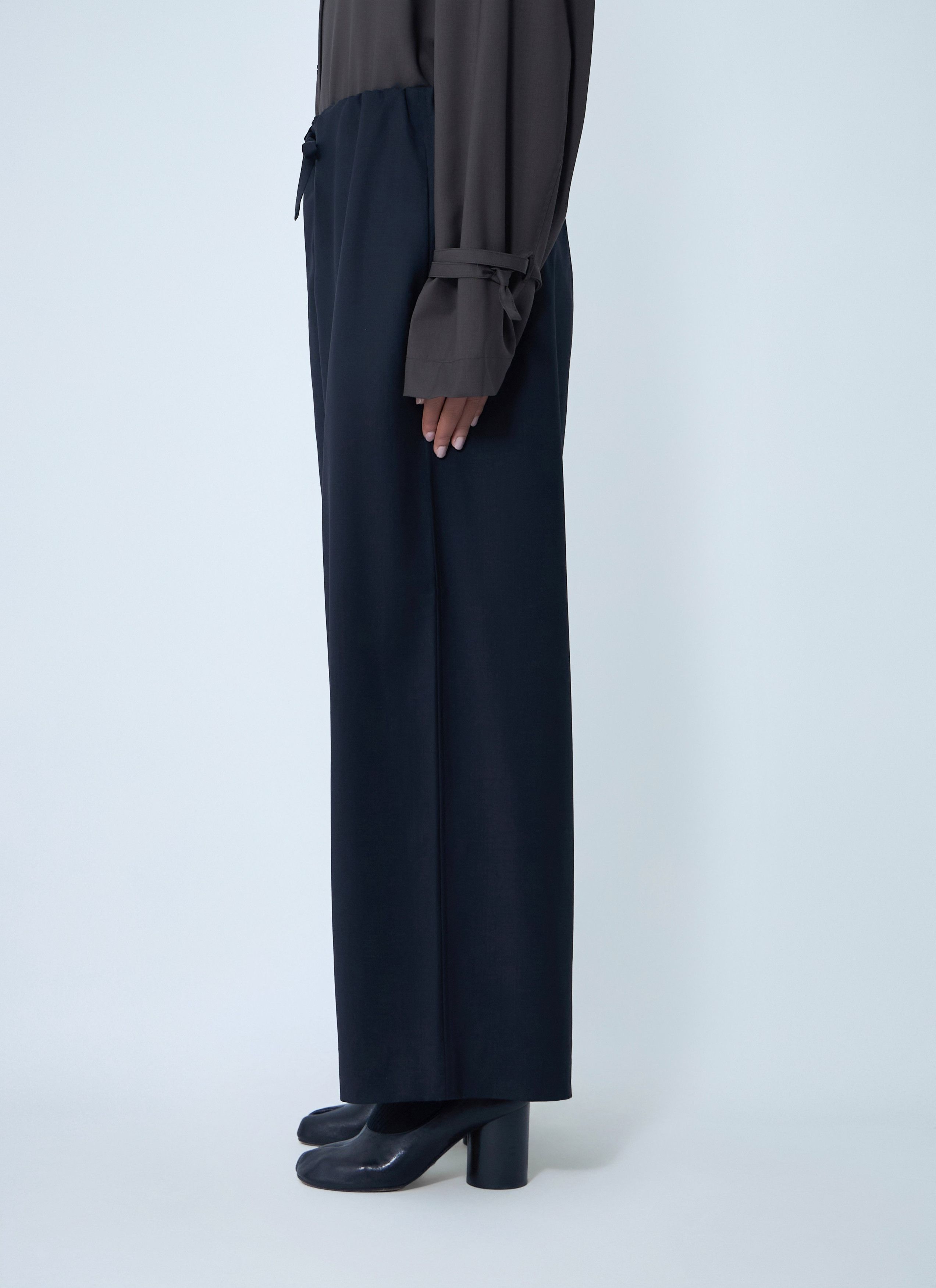 Toteme Drawstring Dinner Pants Size 27" / US 4 / IT 40 - 3 Thumbnail