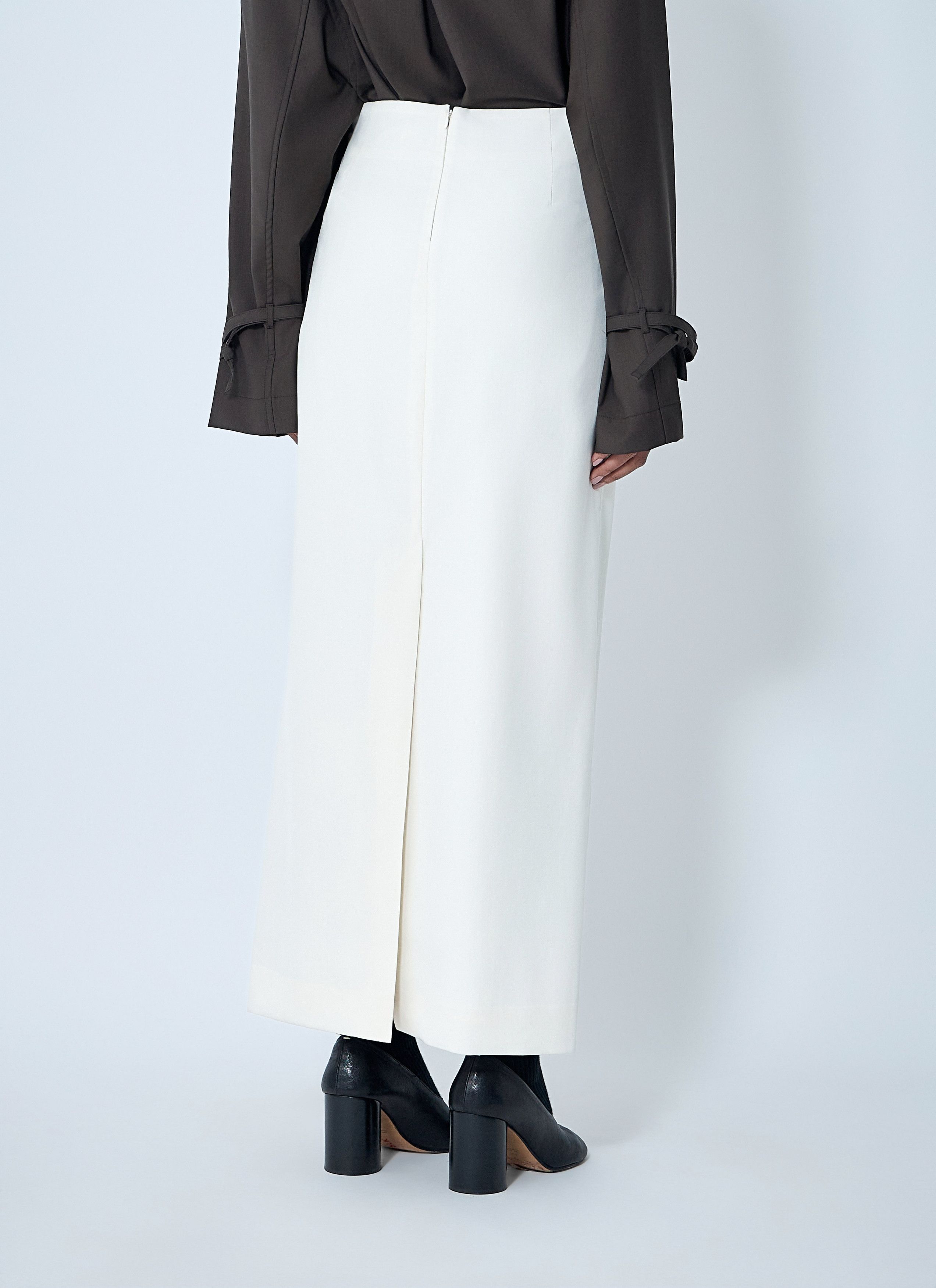 Toteme Light Wool Skirt Size 27" / US 4 / IT 40 - 4 Thumbnail