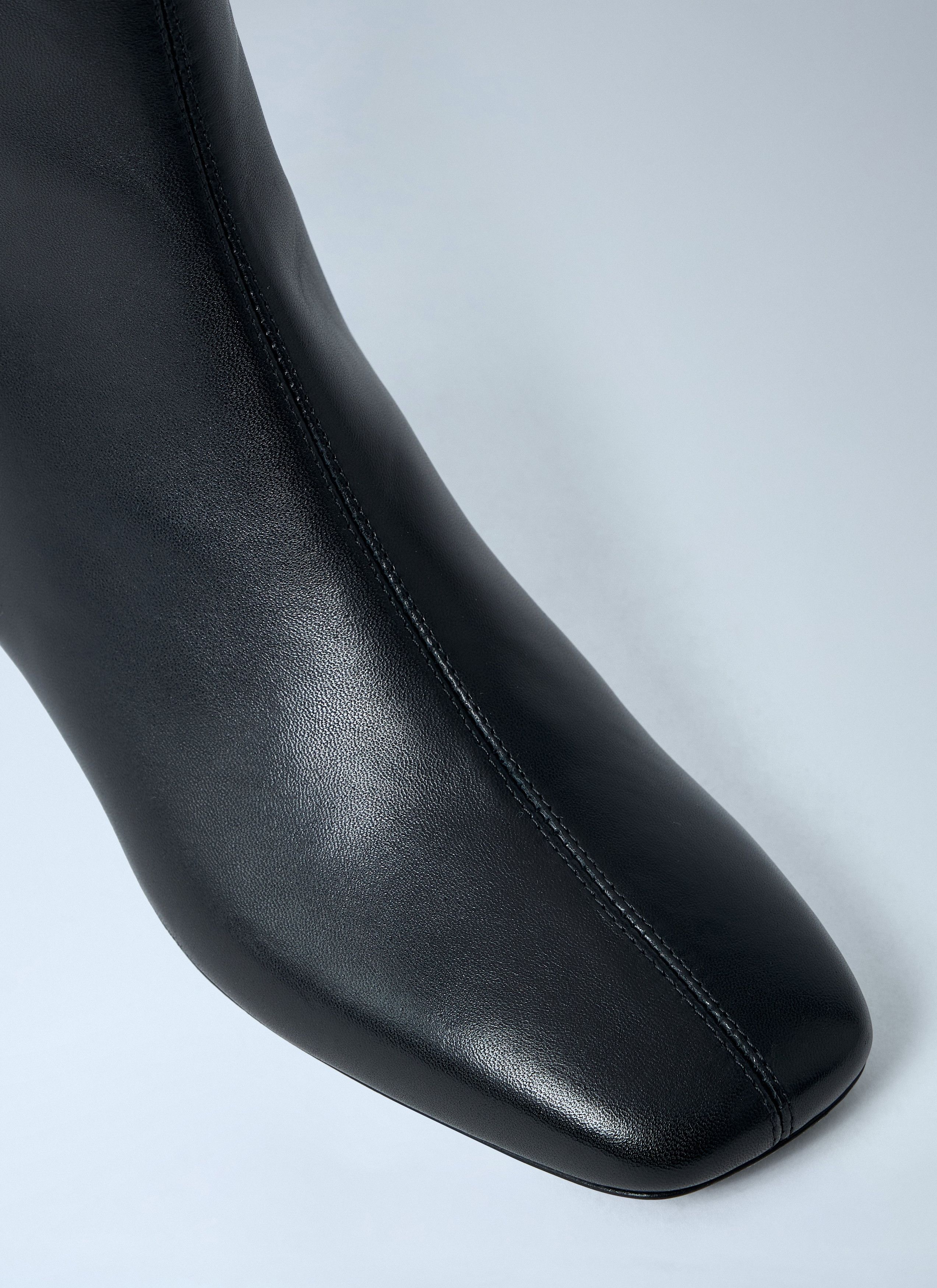 Toteme Classic Day Leather Ankle Boots Size US 11 / IT 41 - 3 Thumbnail