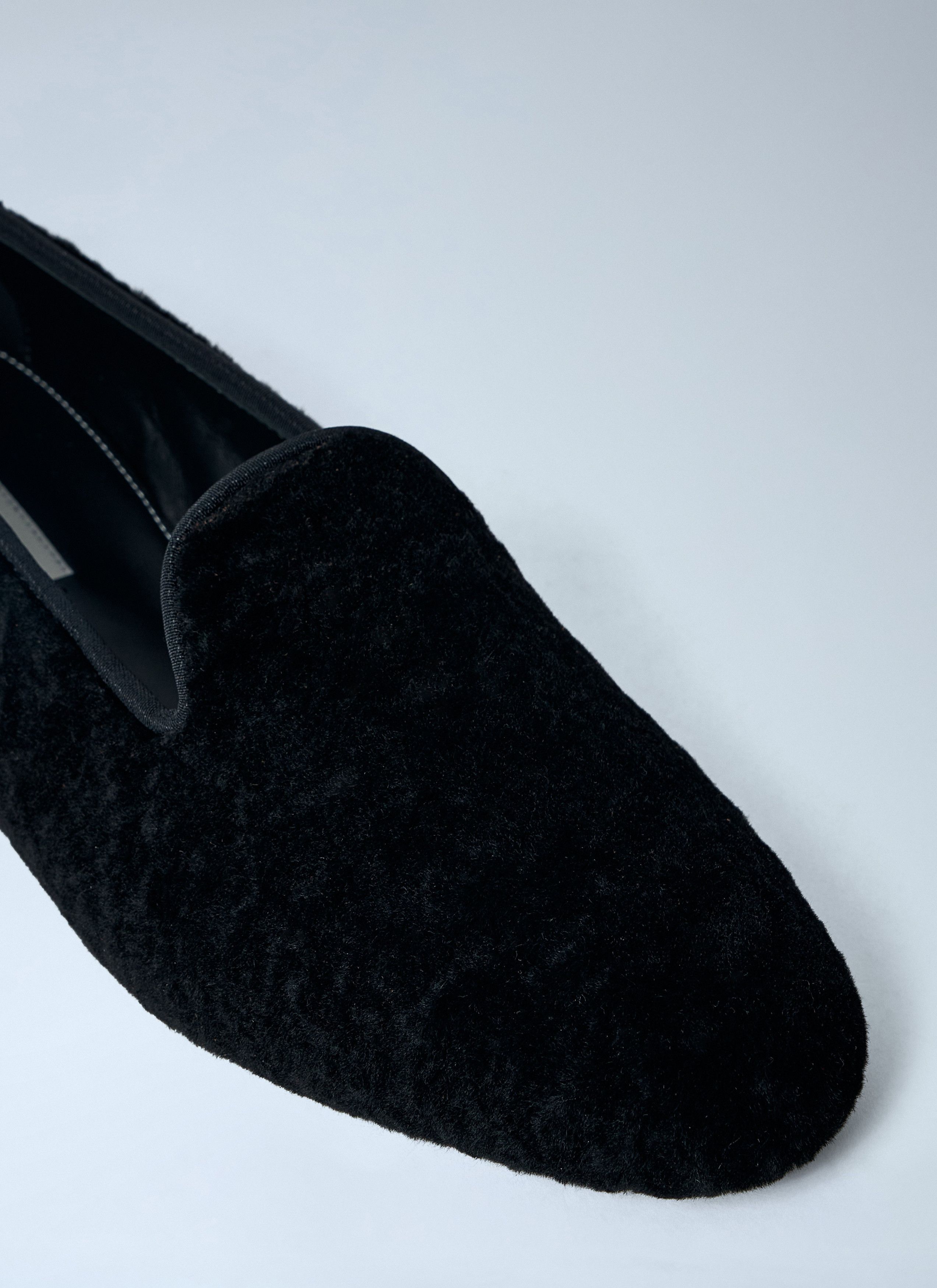 Toteme Shearling-Lined Suede Loafers Size US 10 / IT 40 - 3 Thumbnail