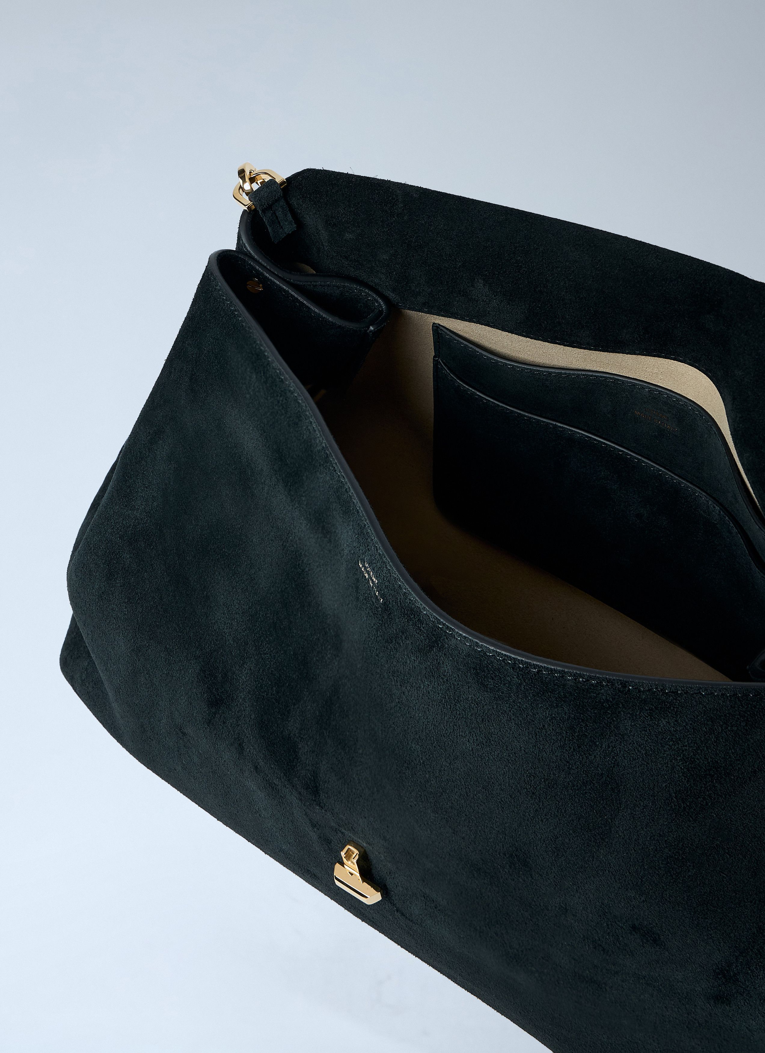 Toteme T-Lock Suede Satchel Bag Size ONE SIZE - 5 Thumbnail
