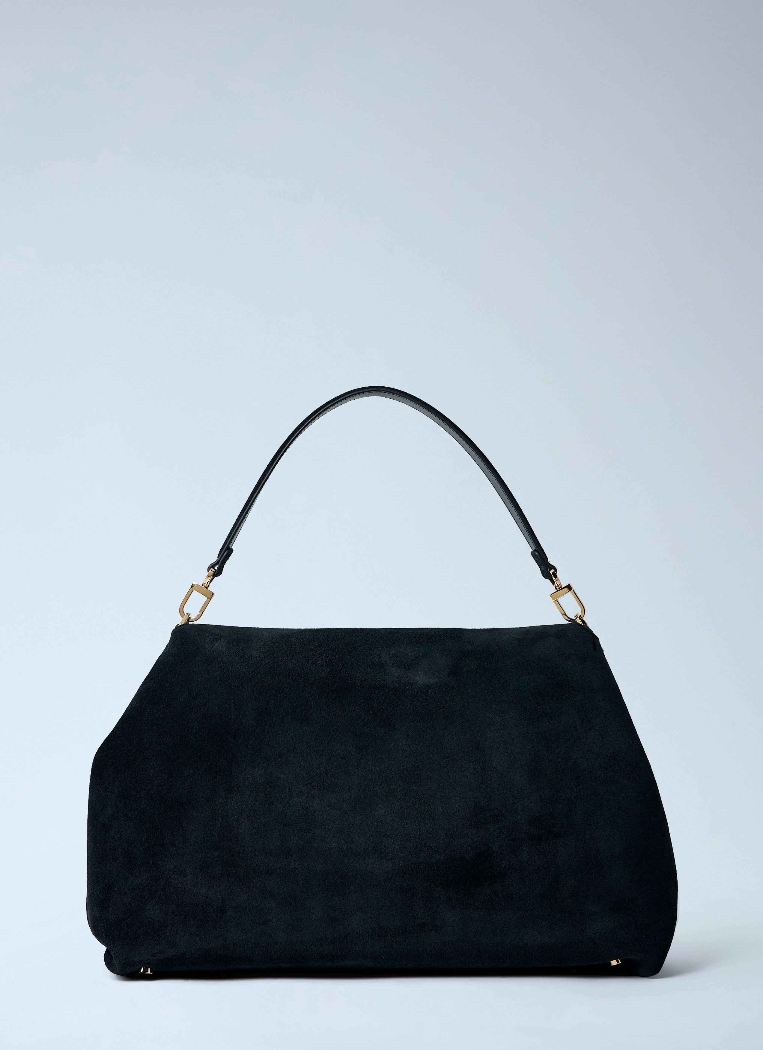 Toteme T-Lock Suede Satchel Bag Size ONE SIZE - 2 Thumbnail