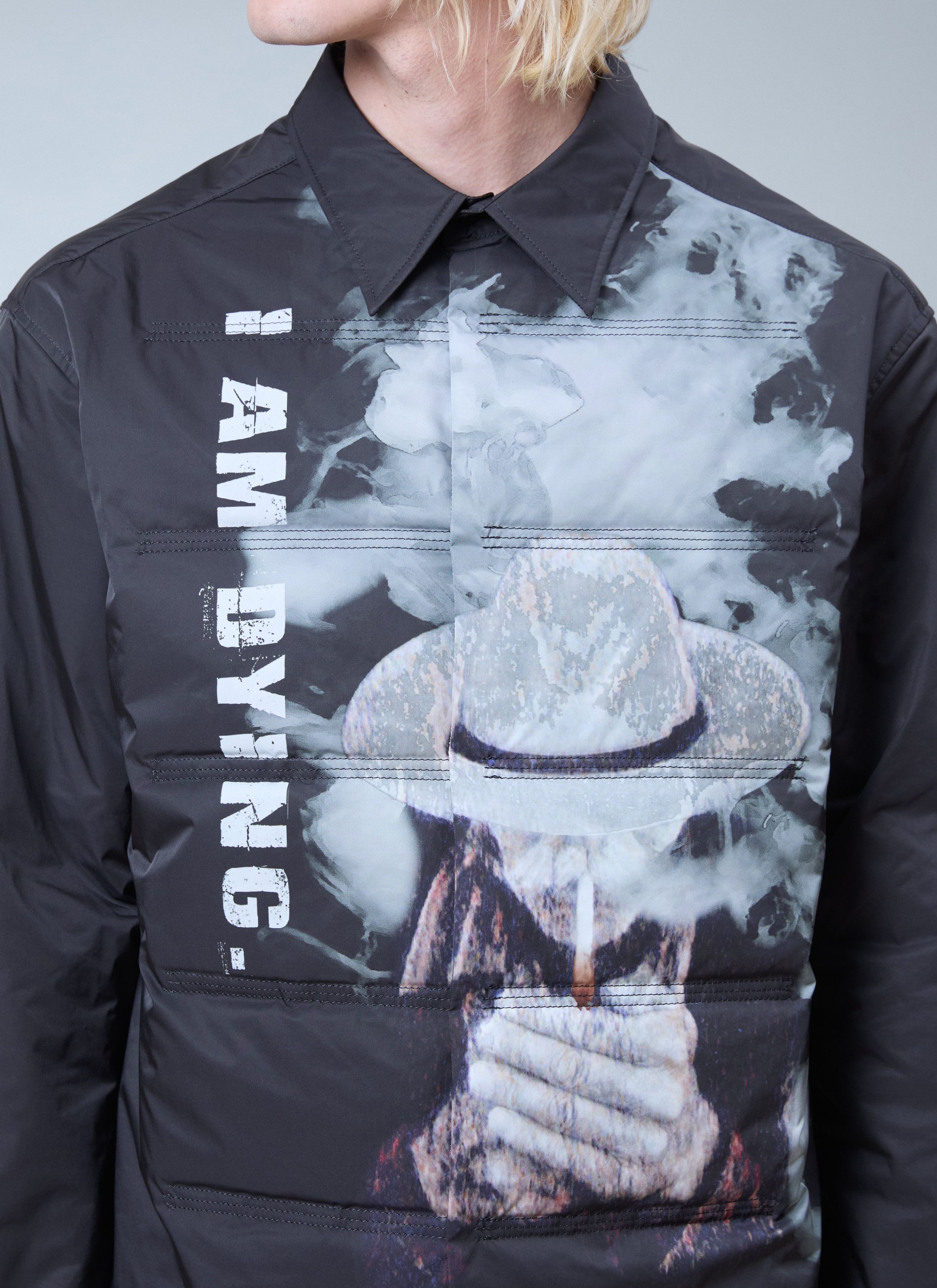 Yohji Yamamoto Printed Padded Shirt Size US L / EU 52-54 / 3 - 5 Thumbnail
