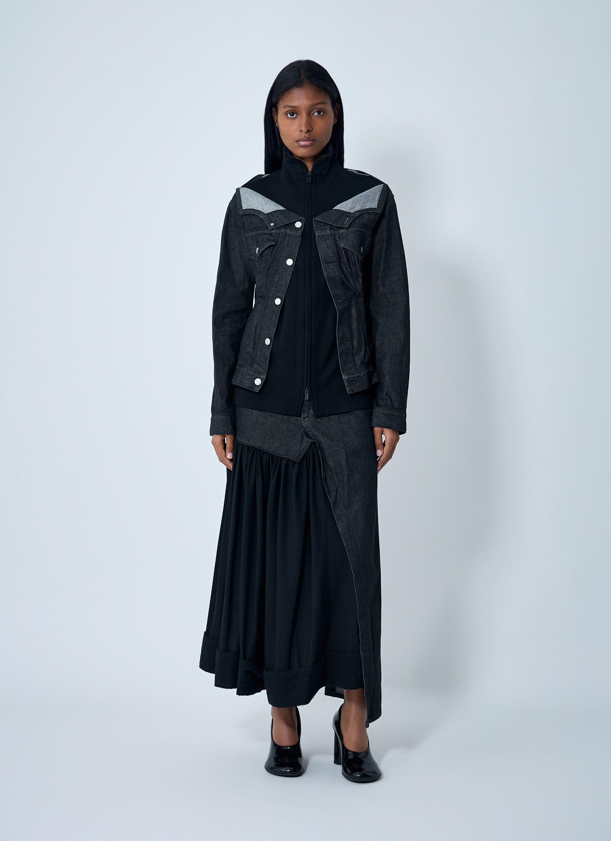 Yohji Yamamoto Denim Jacket Size M / US 6-8 / IT 42-44 - 2 Thumbnail