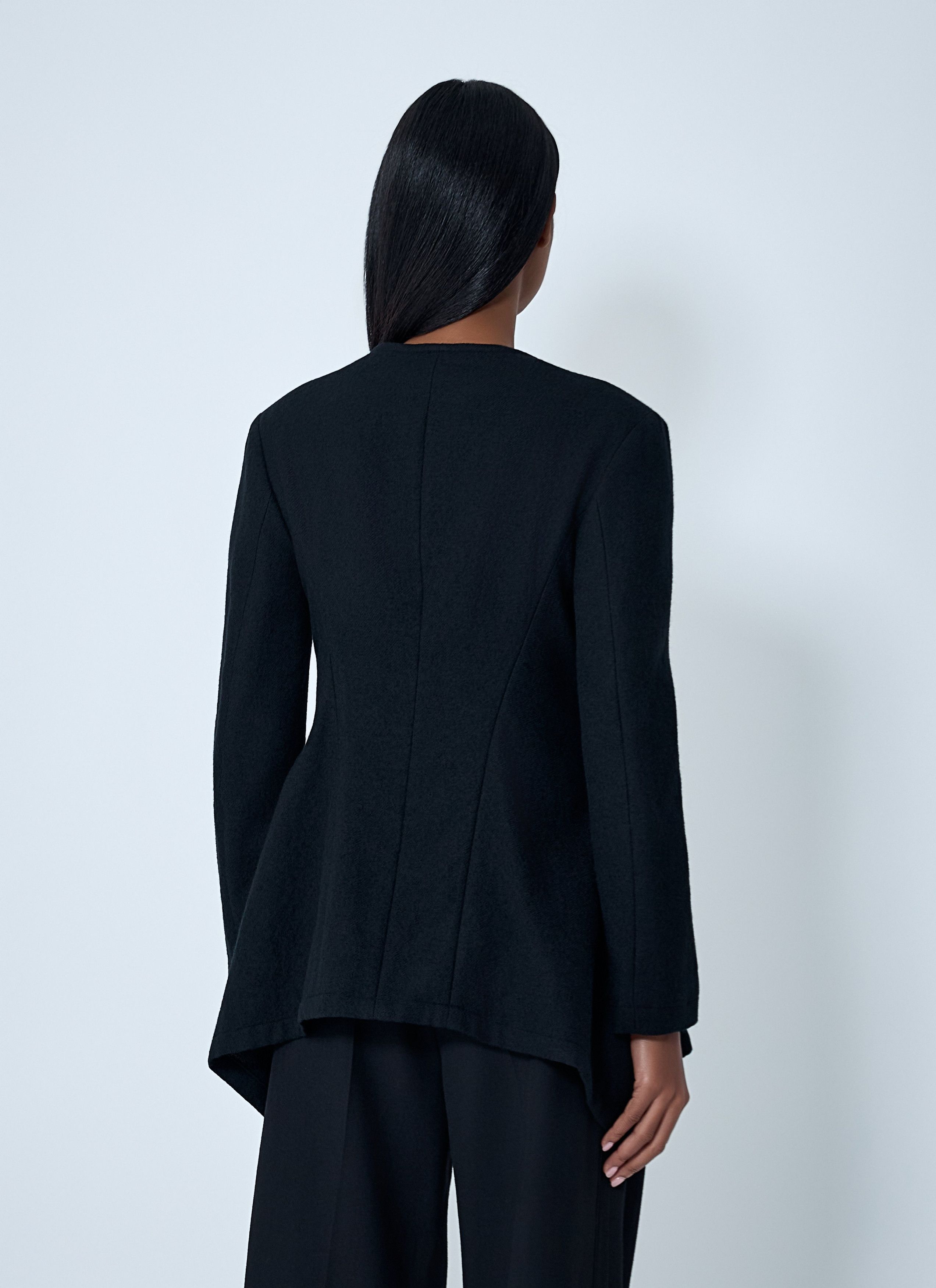 Yohji Yamamoto Wool Slim Jacket Size M / US 6-8 / IT 42-44 - 4 Thumbnail