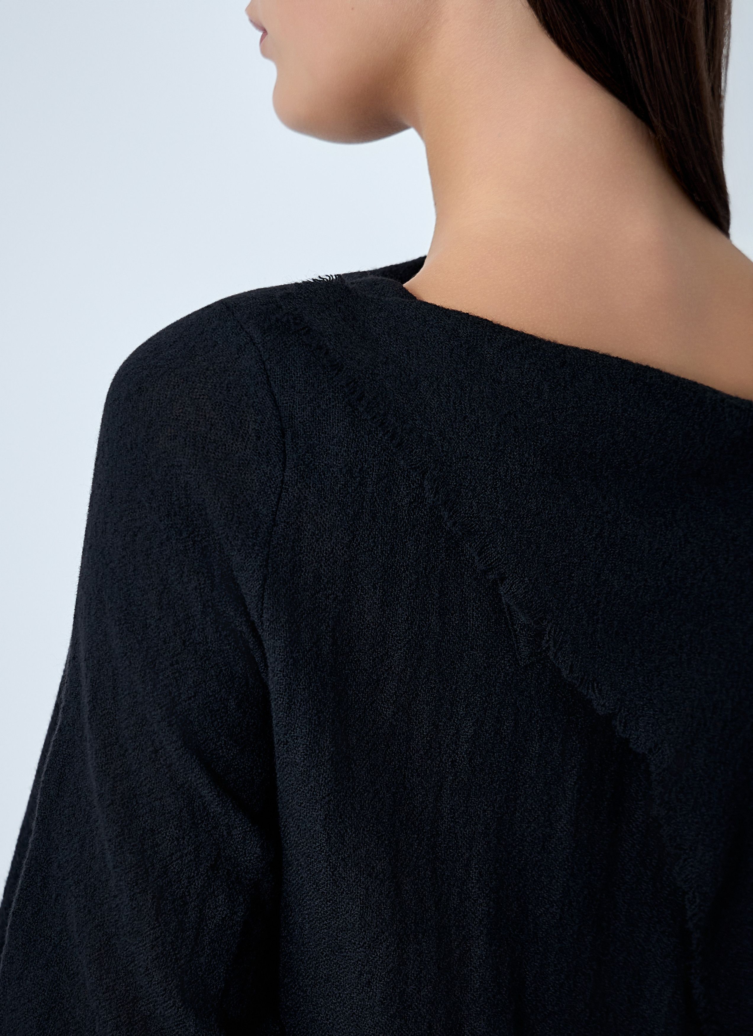 Yohji Yamamoto Gauzed Frilled Blouse Size M / US 6-8 / IT 42-44 - 6 Thumbnail