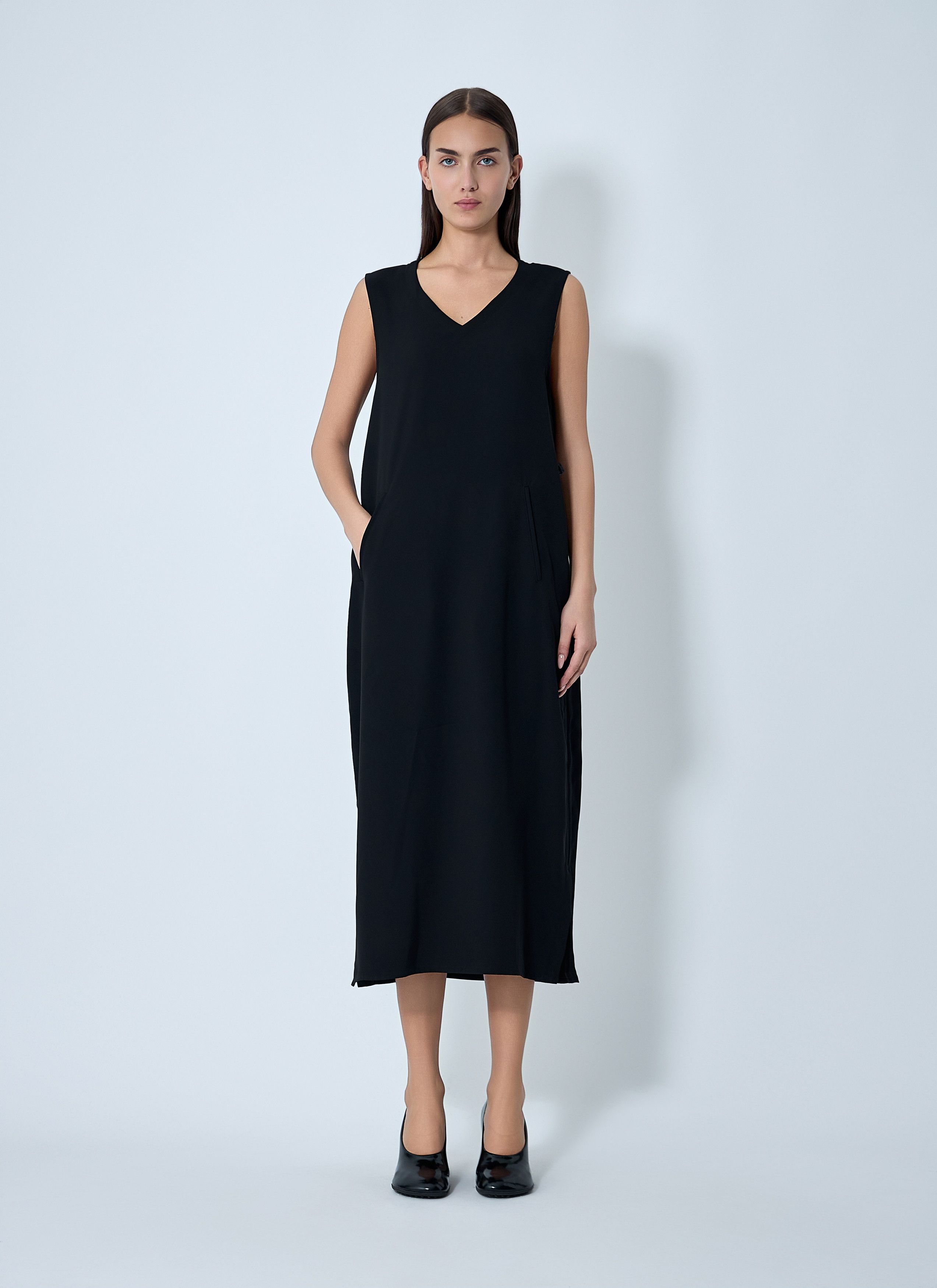 Yohji Yamamoto Double Knit Midi Dress Size M / US 6-8 / IT 42-44 - 2 Thumbnail