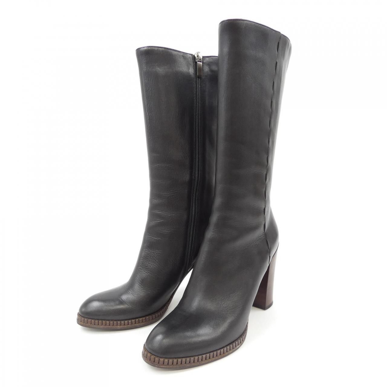 Bottega Veneta Bottega Veneta Bottega Veneta Long Boots Leather Shoes DUTY FREE for USA Size ONE SIZE - 3 Thumbnail