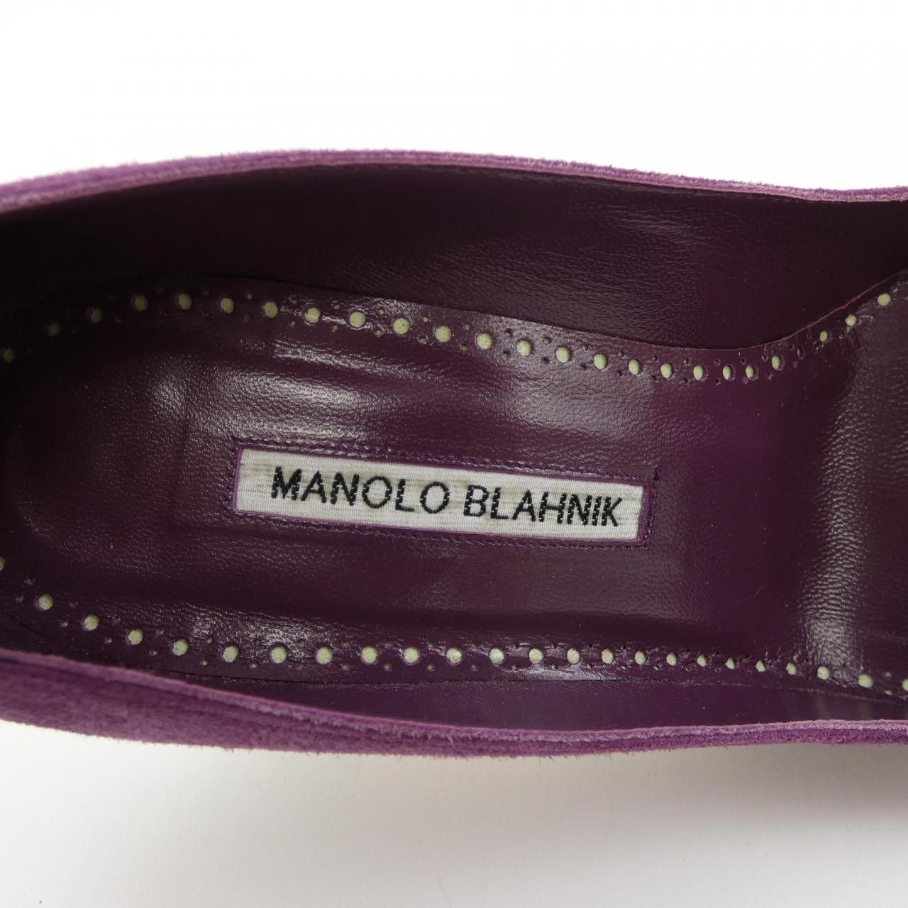 Manolo Blahnik Manolo Blahnik Manolo Blahnik Pumps Leather Shoes DUTY FREE for USA Size ONE SIZE - 6 Thumbnail