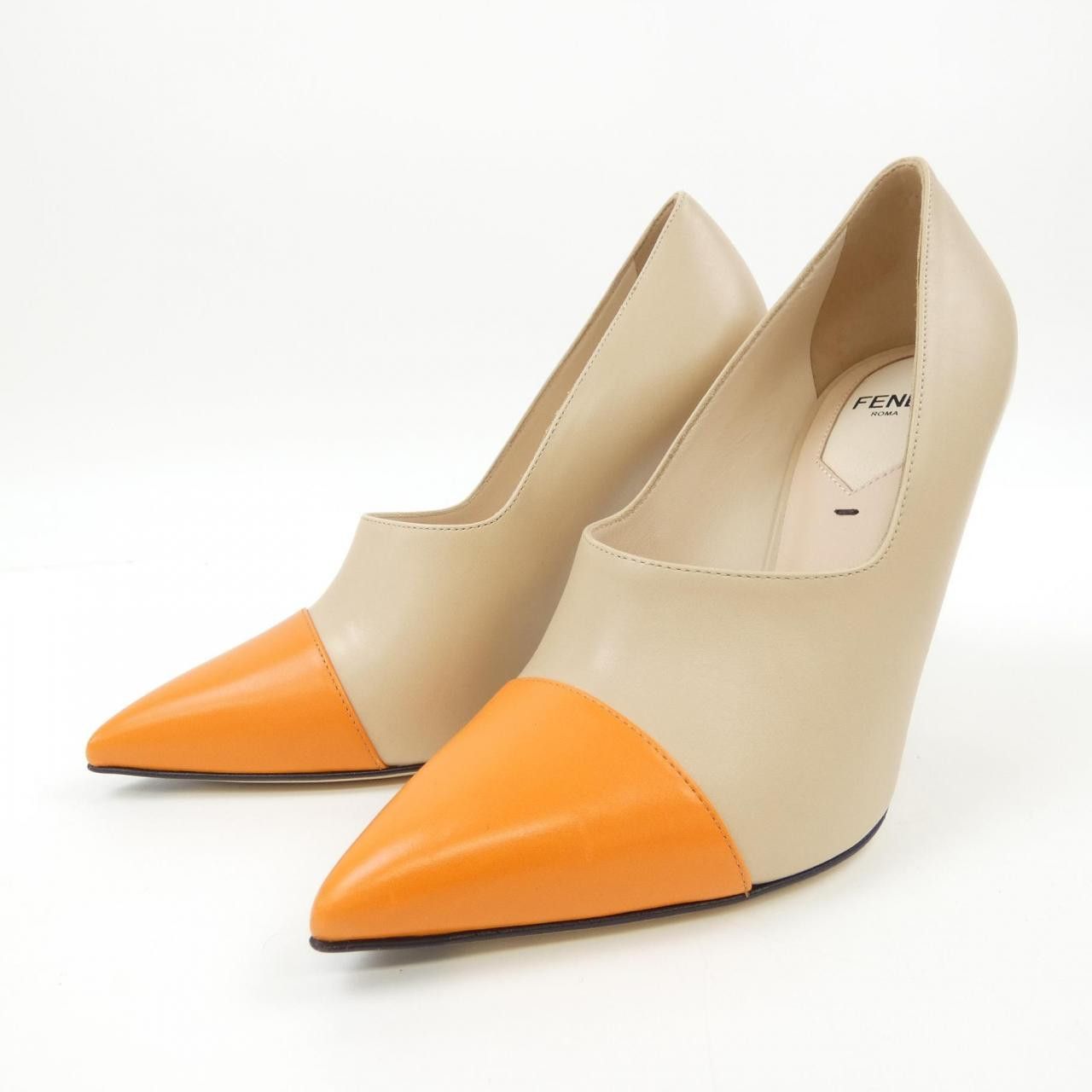 Fendi Fendi Fendi Pumps Leather Shoes DUTY FREE for USA Size ONE SIZE - 3 Thumbnail