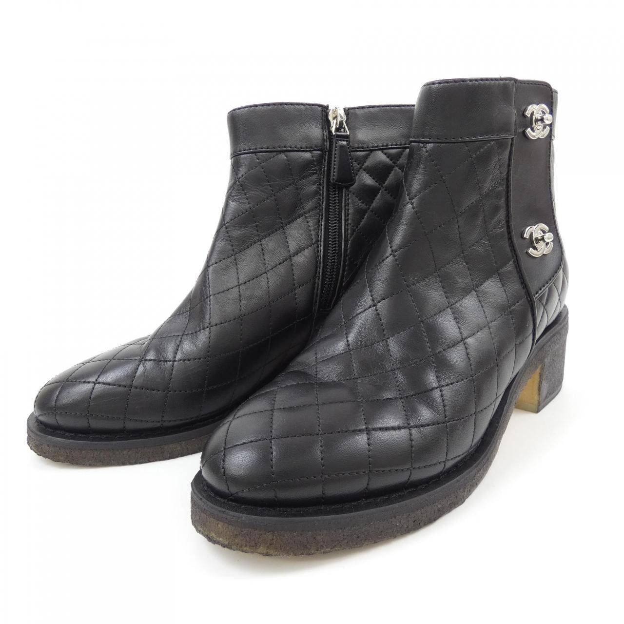 Chanel Chanel Chanel G31204 Boots Leather Shoes G31204 DUTY FREE for USA Size ONE SIZE - 3 Thumbnail