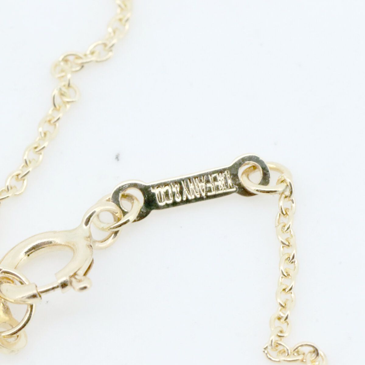 Tiffany & Co. Tiffany & Co. Tiffany Open Heart Au750 Necklace Crocodile skin Necklace DUTY FREE for USA Size ONE SIZE - 7 Thumbnail