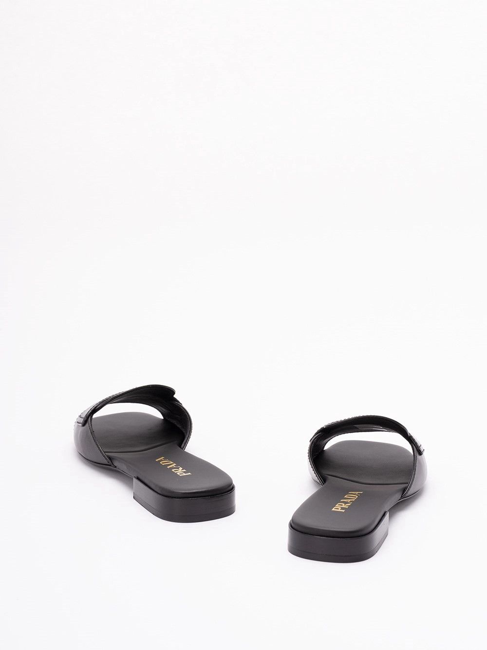 Prada Leather Slides Size US 6 / IT 36 - 3 Thumbnail