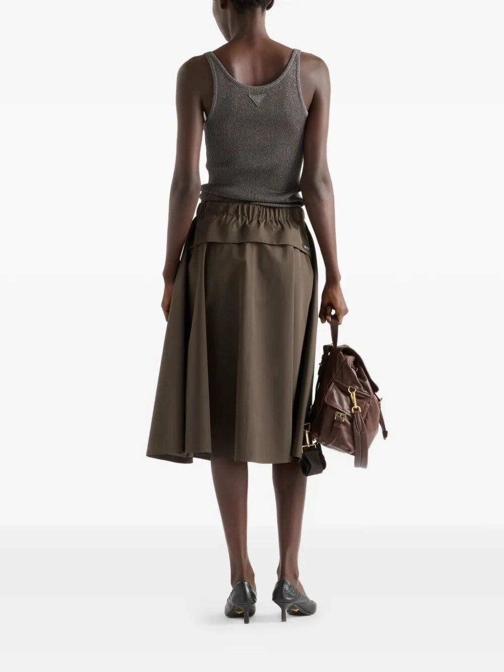 Prada Technical Fabric Skirt Size 28" / US 6 / IT 42 - 5 Thumbnail