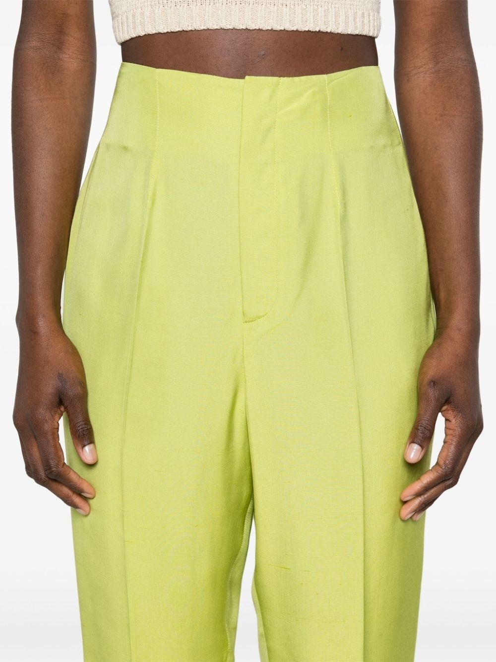 Ralph Lauren `Ramona` Ankle Pleated Pants Size 26" / US 2 / IT 38 - 3 Thumbnail
