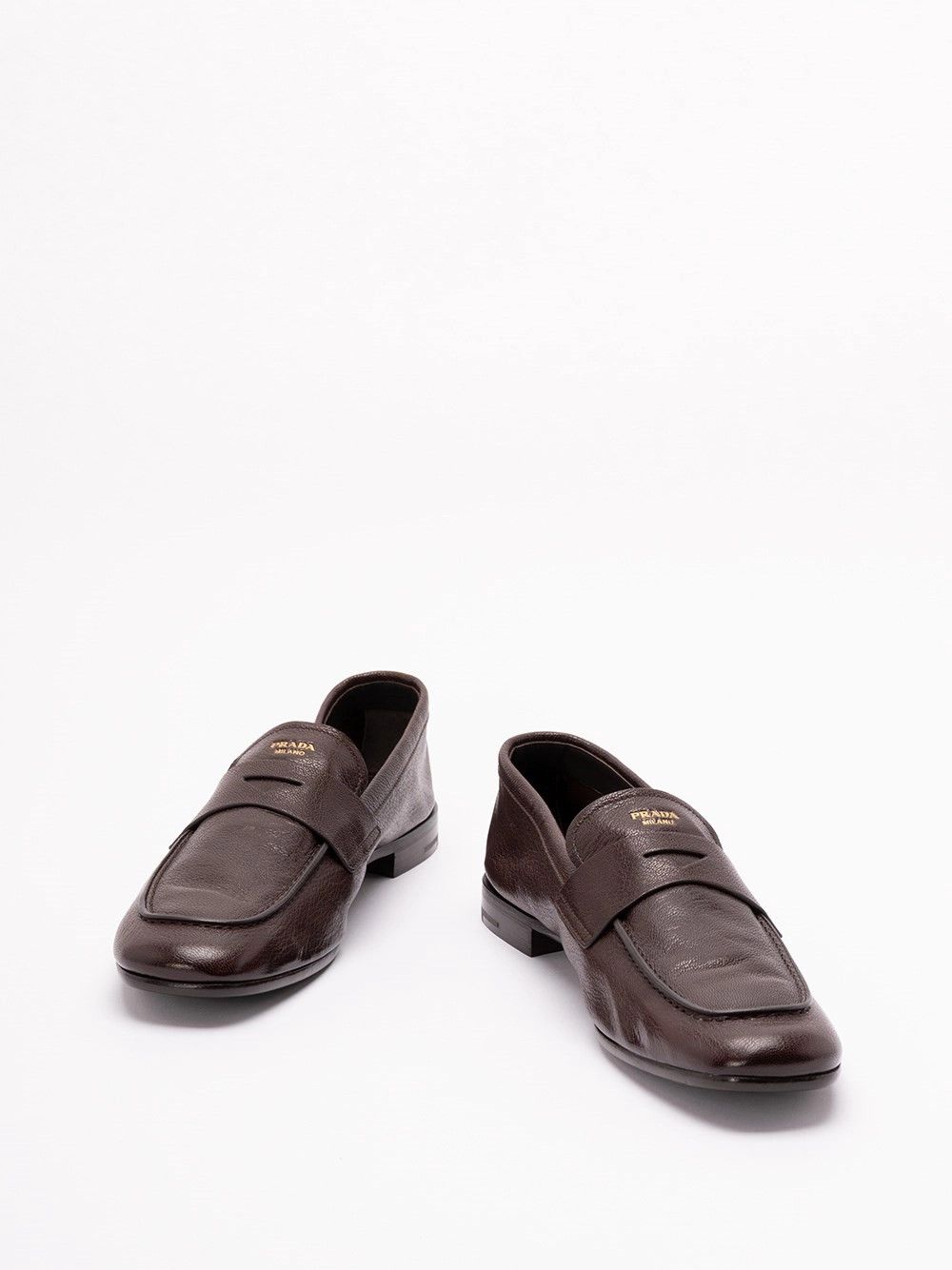 Prada Leather Loafers Size US 8.5 / EU 41-42 - 2 Thumbnail