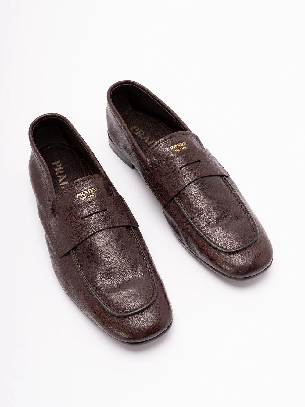 Prada Leather Loafers Size US 8.5 / EU 41-42 - 5 Thumbnail
