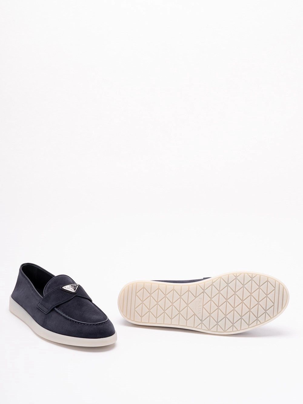 Prada Suede Loafers Size US 8 / EU 41 - 4 Thumbnail
