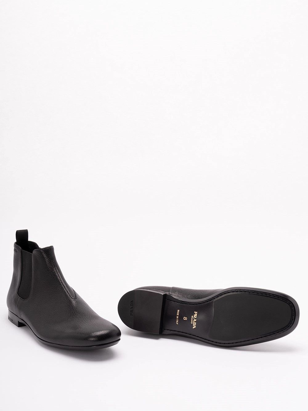 Prada Leather Boots Size US 8 / EU 41 - 4 Thumbnail