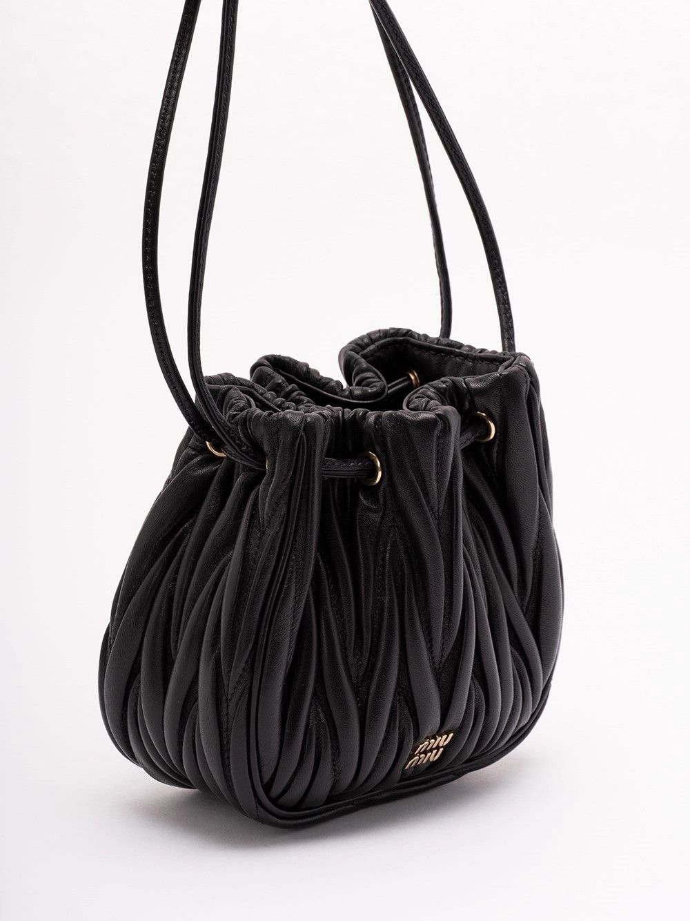 Miu Miu `Matelassé` Nappa Leather Pouch Size ONE SIZE - 3 Thumbnail