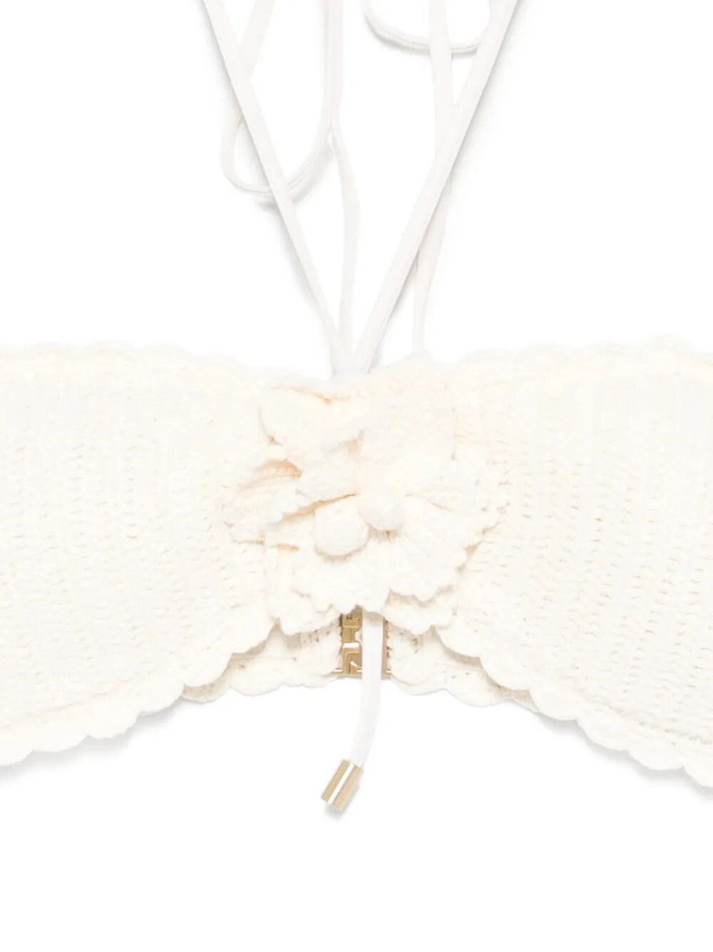 Zimmermann `Awaken Crochet` Flower Bikini Size L / US 10 / IT 46 - 3 Thumbnail