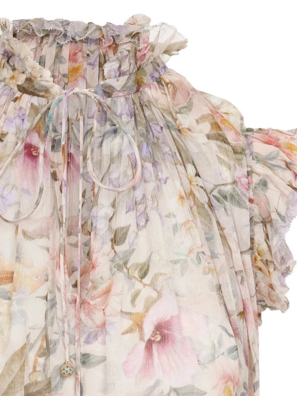 Zimmermann `Rebellion` Flutter Dress Size L / US 10 / IT 46 - 3 Thumbnail