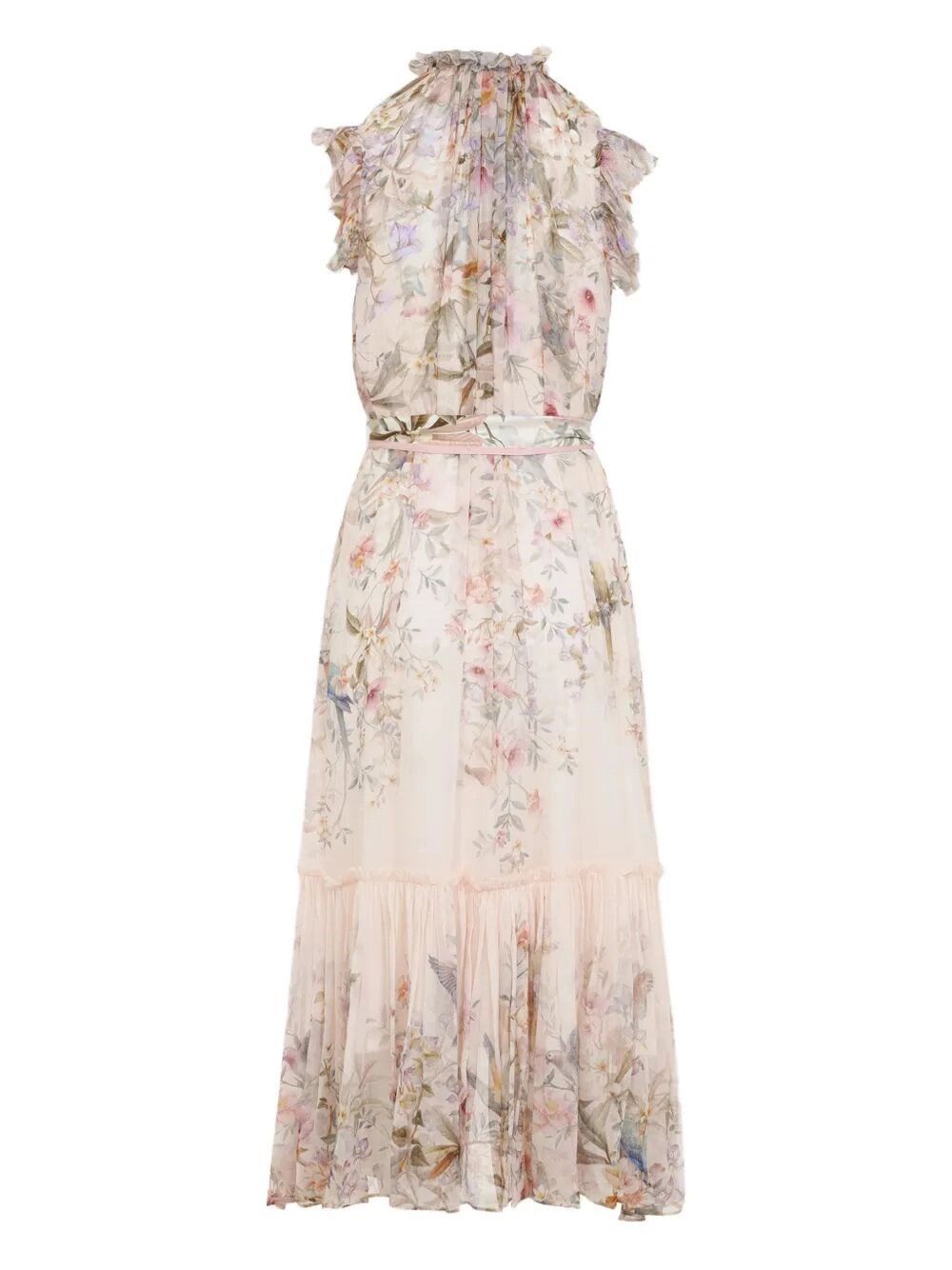 Zimmermann `Rebellion` Flutter Dress Size L / US 10 / IT 46 - 2 Thumbnail