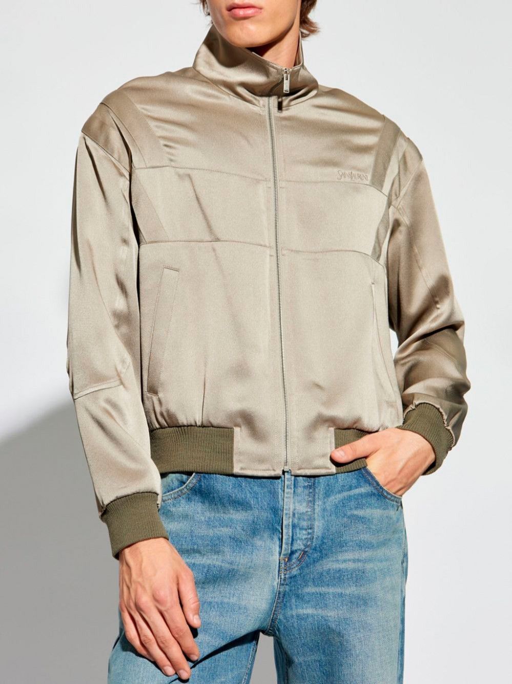 Saint Laurent Paris Bomber Jacket Size US L / EU 52-54 / 3 - 3 Thumbnail
