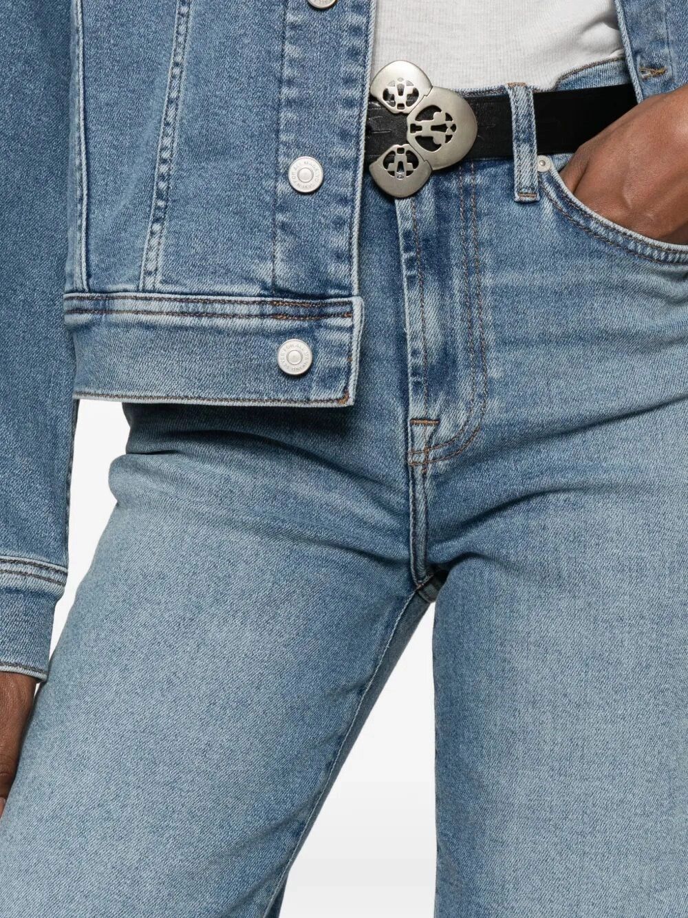 7 For All Mankind MODERN DOJO Oceanstone Size 26" / US 2 / IT 38 - 4 Thumbnail