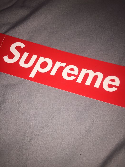 Supreme Sticker For Shipping Cost Grailed