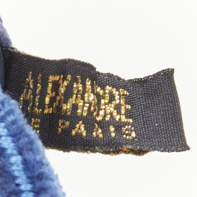 Other ALEXANDRE DE PARIS Alexander Zouari LOT OF 4 crystal bow hair tie purple blue Size ONE SIZE - 7 Thumbnail