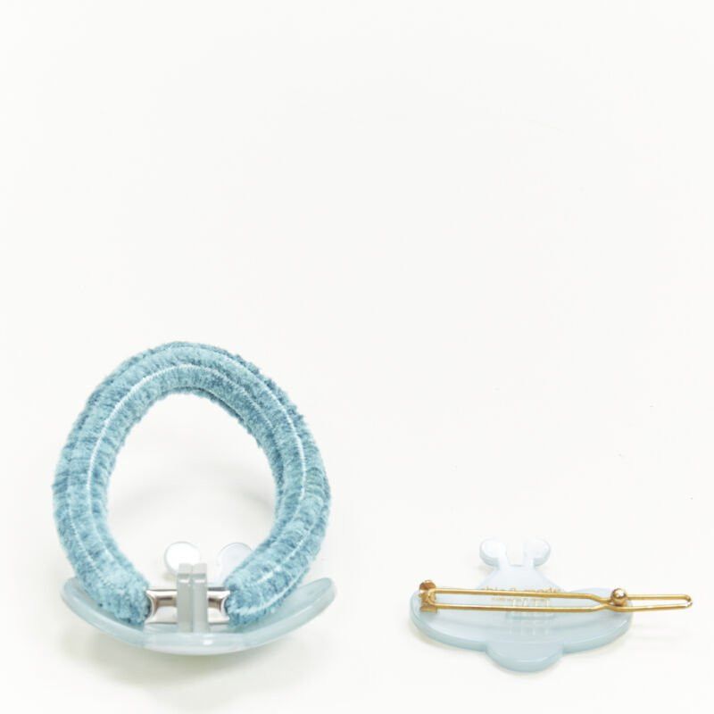Other CHIC & MODE Alexandre Zouari crystal bee blue acrylic hair band clip X2 Size ONE SIZE - 2 Thumbnail