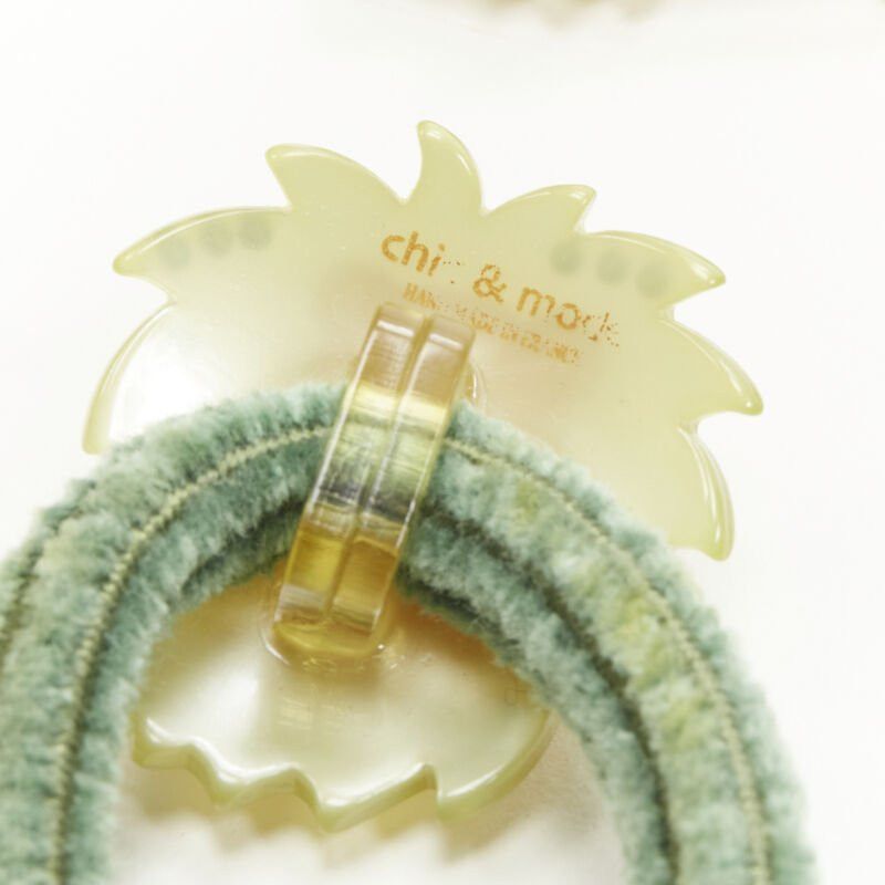 Other CHIC & MODE Alexandre Zouari Safari elephant giraffe lion hair clip tie Size ONE SIZE - 6 Thumbnail