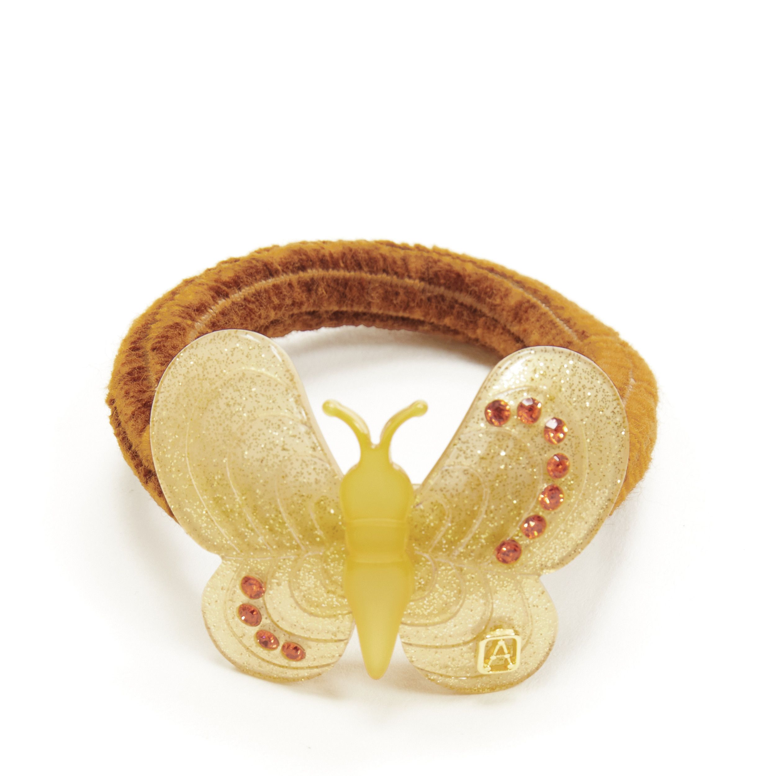 Other CHIC & MODE Alexandre Zouari yellow pastel crystal butterfly acrylic clip tie X3 Size ONE SIZE - 2 Thumbnail