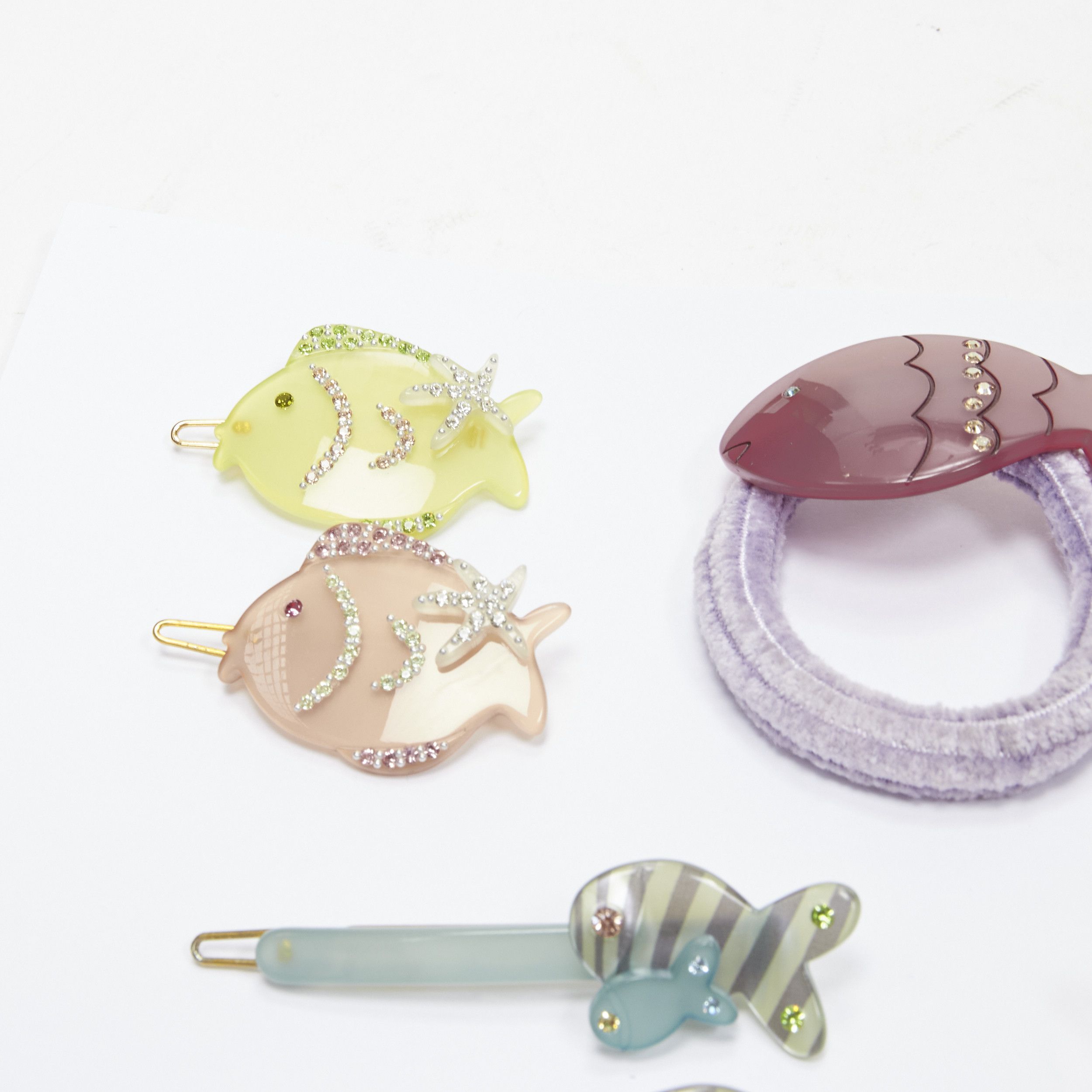 Other CHIC & MODE Alexandre Zouari crystal fish hair clamp clip tie X13 Size ONE SIZE - 3 Thumbnail