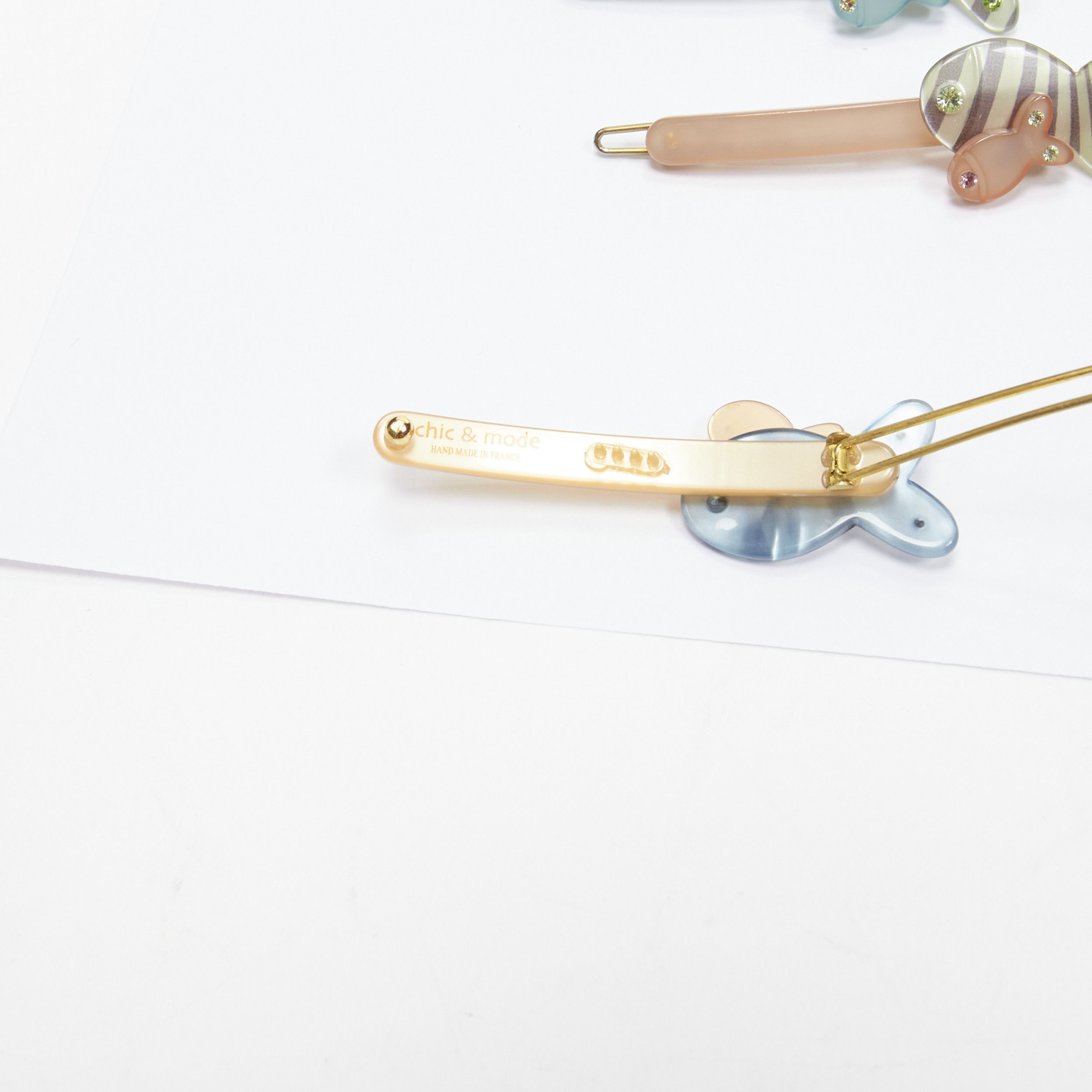 Other CHIC & MODE Alexandre Zouari crystal fish hair clamp clip tie X13 Size ONE SIZE - 5 Thumbnail