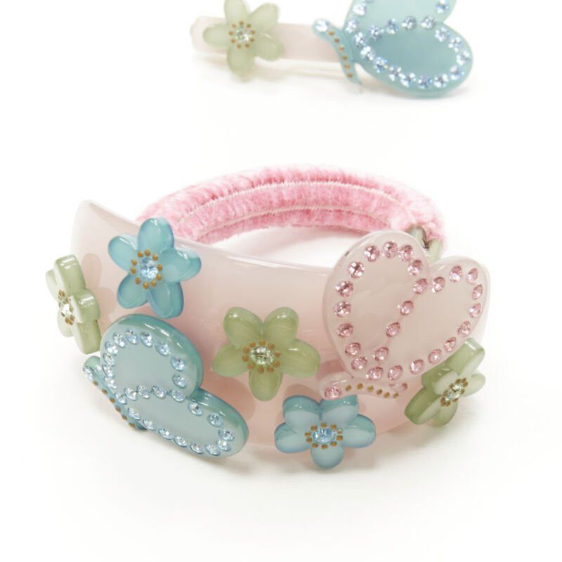 Other CHIC & MODE Alexandre Zouari crystals floral butterfly barrette hair tie clip X3 Size ONE SIZE - 3 Thumbnail