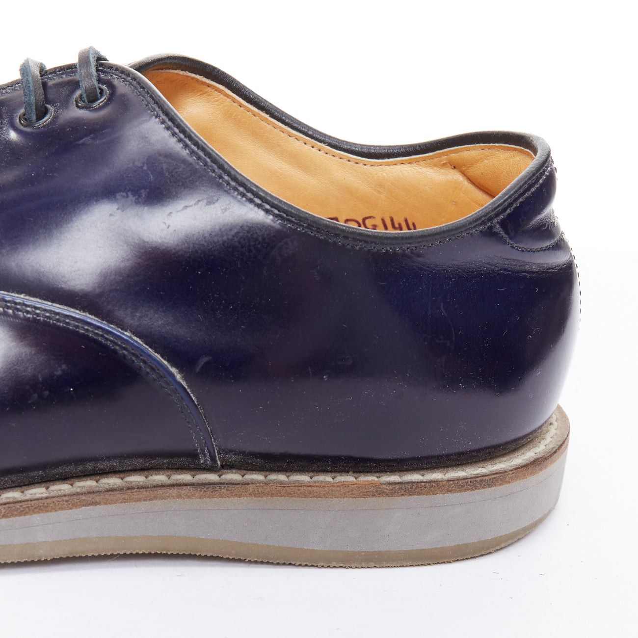 Church's CHURCH'S Hirst navy leather lace up derby dress shoe UK8 EU42 Size US 9 / EU 42 - 8 Thumbnail
