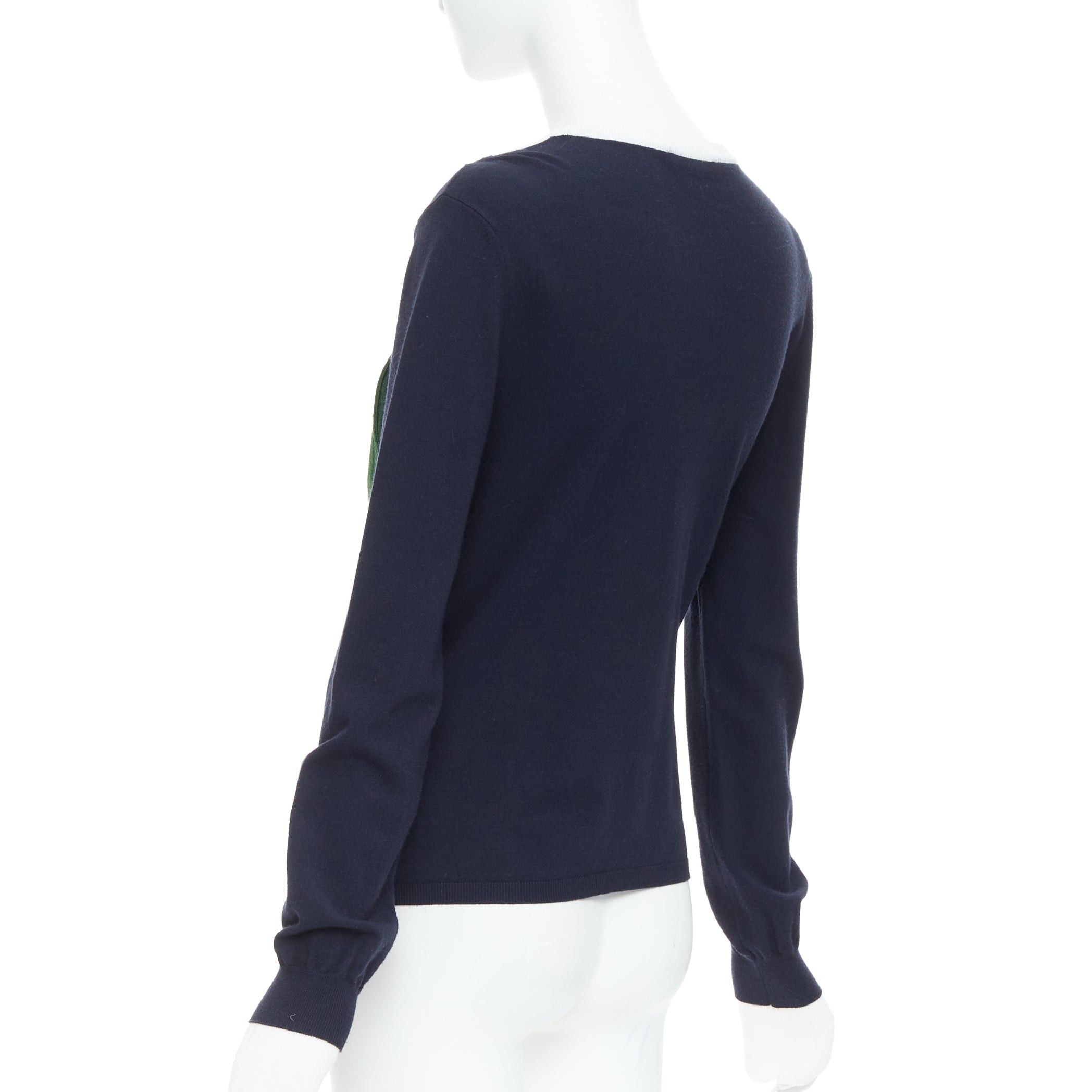 JW Anderson JW ANDERSON green navy deconstructed cami draped sweater L Size M / US 6-8 / IT 42-44 - 6 Thumbnail