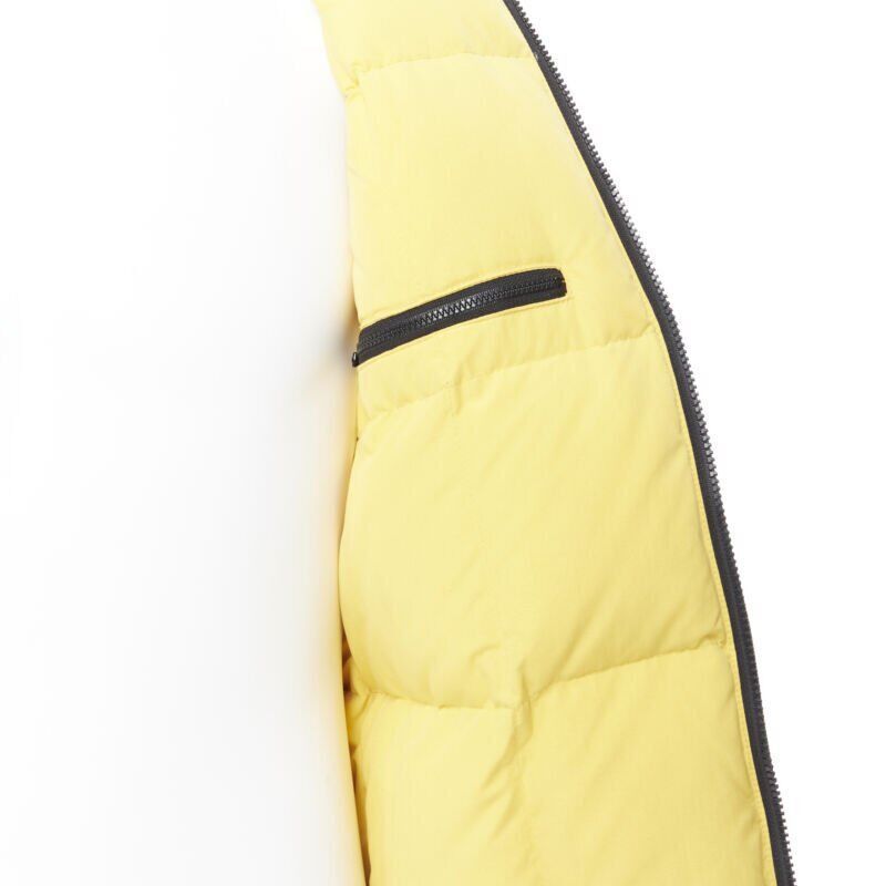 N.Hoolywood N HOOLYWOOD greey contrast yellow lined goose down padded bomber jacket S Size US S / EU 44-46 / 1 - 12 Thumbnail