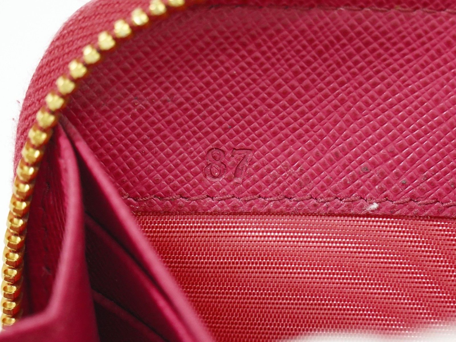Prada Prada Zip Around Tab Wallet Saffiano Leather Size ONE SIZE - 6 Thumbnail