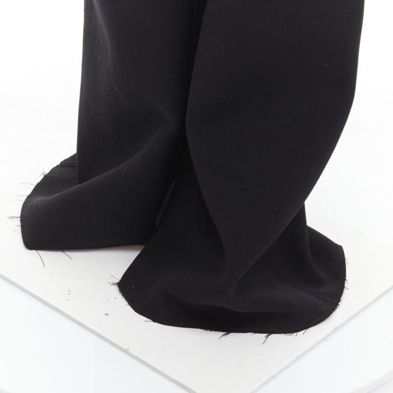 Other new GAUCHERE Rihanna 100% virgin woo wide legl flared trousers FR38 M Size 28" / US 6 / IT 42 - 2 Thumbnail