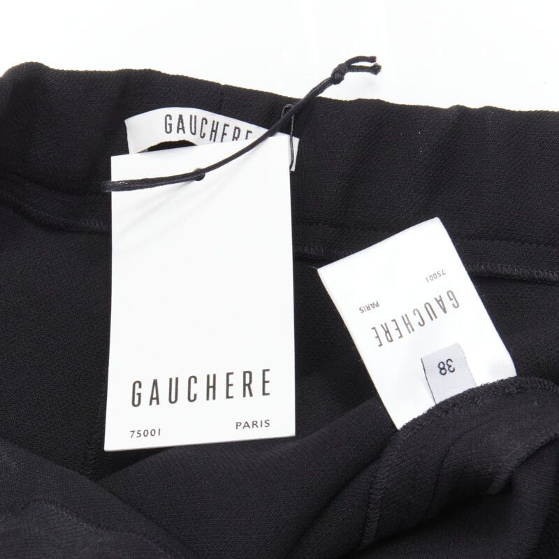 Other new GAUCHERE Rihanna 100% virgin woo wide legl flared trousers FR38 M Size 28" / US 6 / IT 42 - 9 Thumbnail
