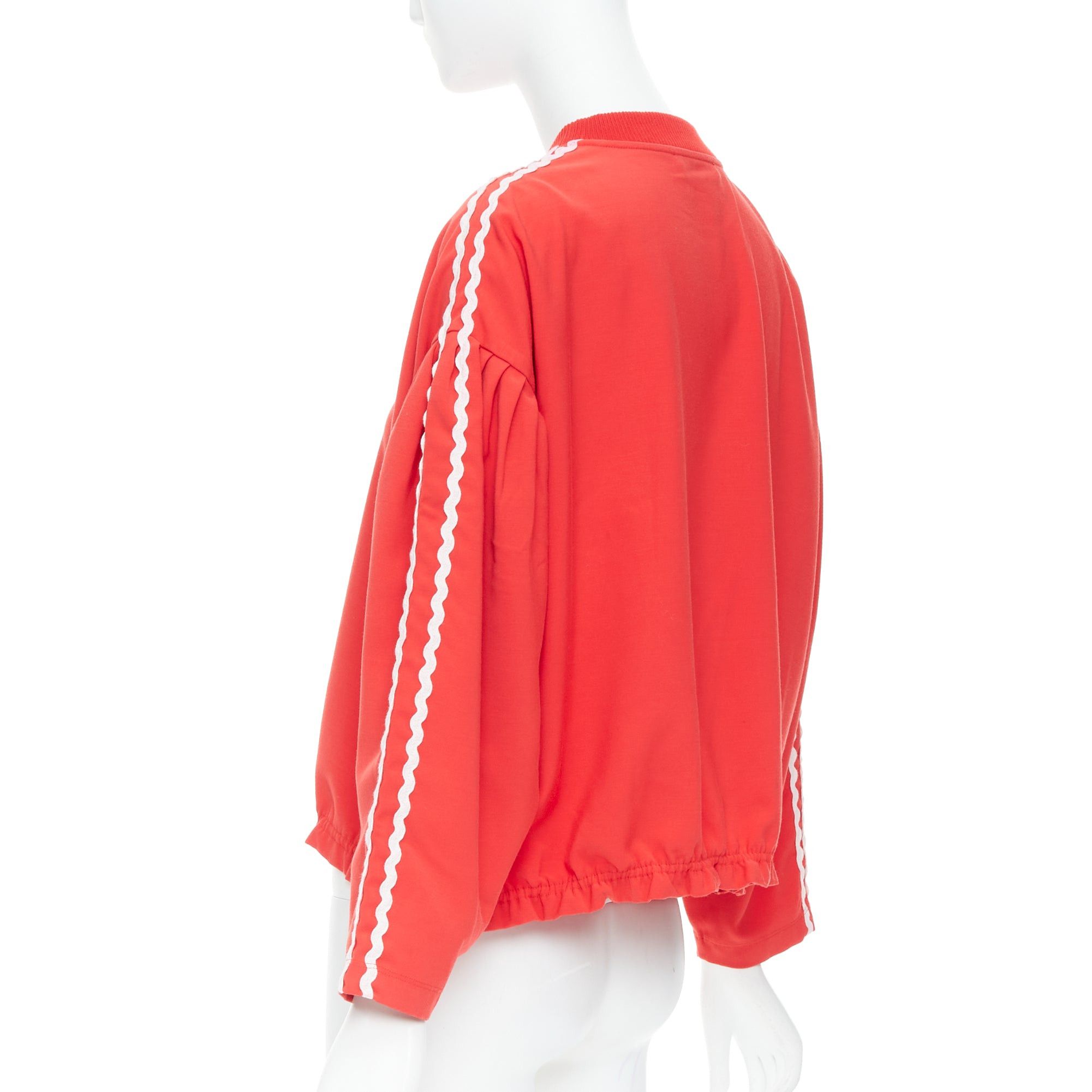 Other VIVETTA red eye rainbow embroidered badges trimmed pullover IT38 XS Size M / US 6-8 / IT 42-44 - 6 Thumbnail