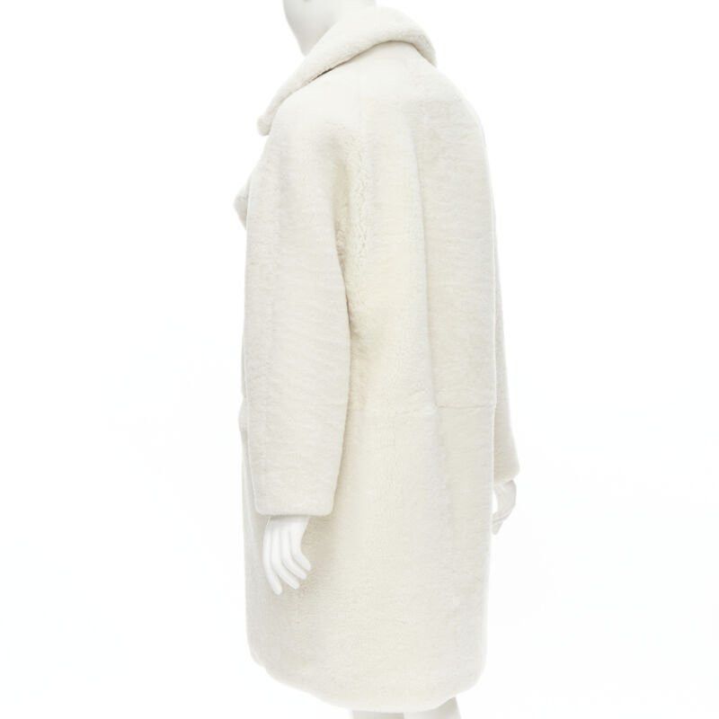 Other MARTIN GRANT 100% lambskin shearling white oversized Teddy winter coat FR36 S Size XS / US 0-2 / IT 36-38 - 6 Thumbnail
