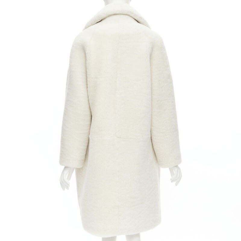 Other MARTIN GRANT 100% lambskin shearling white oversized Teddy winter coat FR36 S Size XS / US 0-2 / IT 36-38 - 5 Thumbnail