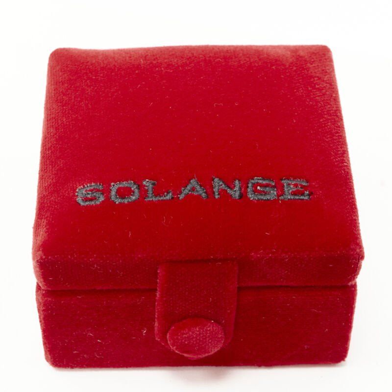 Other HOTLIPS BY SOLANGE (RED) Special Edition Hotlips red enamel sterling silver ring Size ONE SIZE - 8 Thumbnail