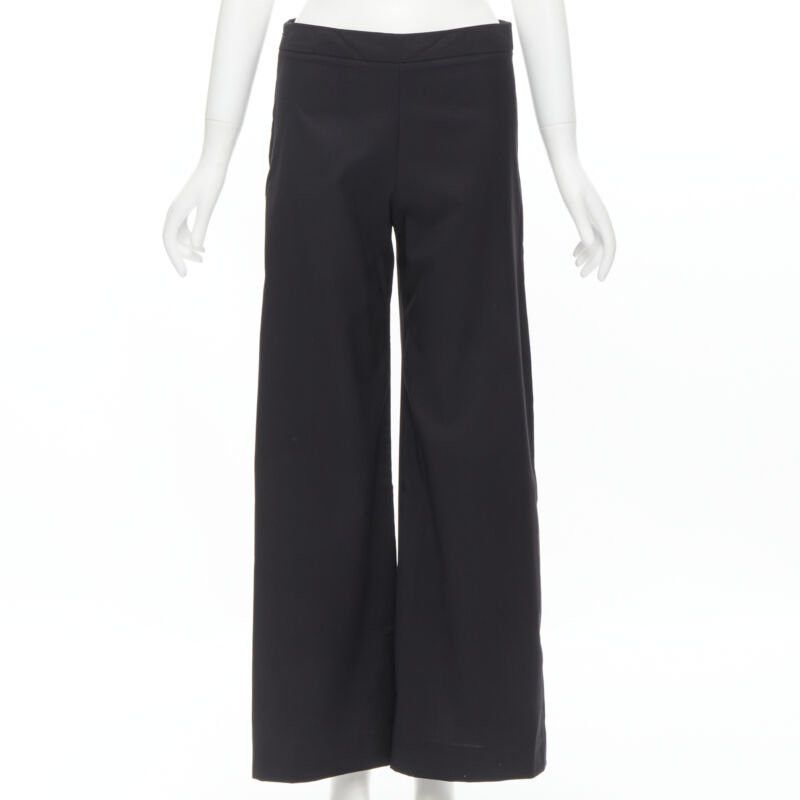 JW Anderson JW ANDERSON decorative double gold button back wide leg trousers pants S Size 27" / US 4 / IT 40 - 3 Thumbnail